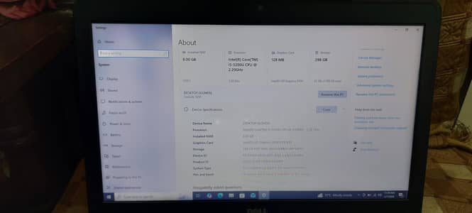 Dell 3450 i5 5th Ganraction 8GB Ram 320GB Hard