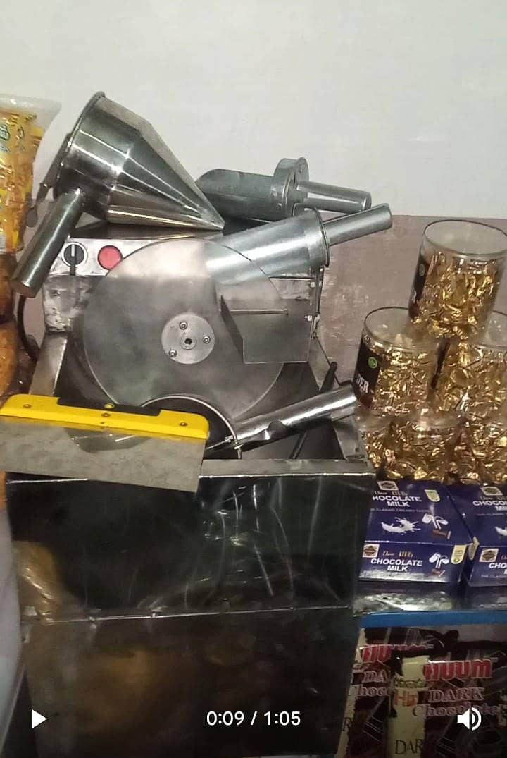 لڑی پیکنگ مینول مشین ، چاکلیٹ میلٹ مشین 5