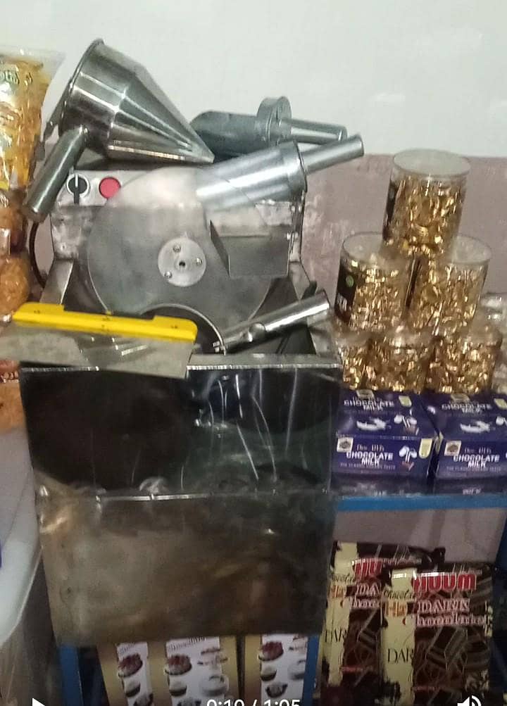 لڑی پیکنگ مینول مشین ، چاکلیٹ میلٹ مشین 6