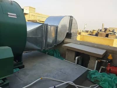 HVAC DUCTS INSTALLATION WORK