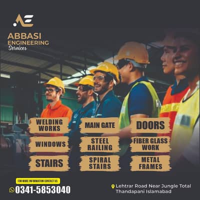 Windows ,Railing ,stairs , Frame ,Grills ,steel ,Door ,Gates