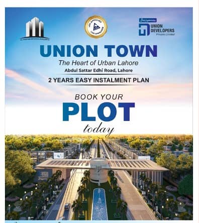 5 Marla Residential On Ground Plot Available For Sale In Union Town Main Abdul Sattar Edhi Road Lahore