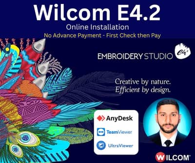 Wilcom E4.2 Activated  No Advance Payment