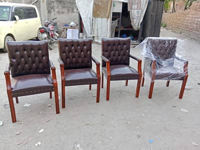 Office visitor chair  / gusa chair  / wooden office chairs / staff cha