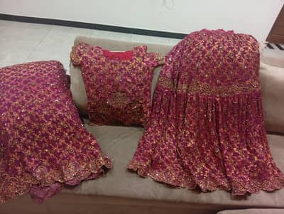 wedding dress/ barat lehnga/ bridal dress for sale