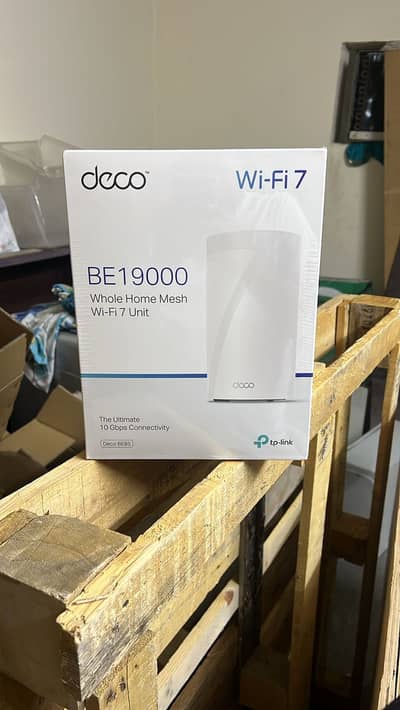 Wifi 7 be19000 tri band brand new in cheap price