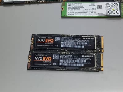 DDR5 32GB LAPTOP RAM &  SAMSUNG EVO 2TB NVME   available in quantity