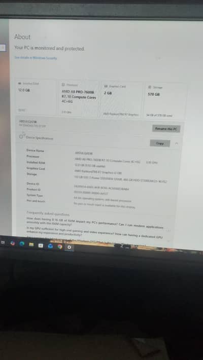 hp elitedesk 10 by 10 condition WhatsApp 03104288135