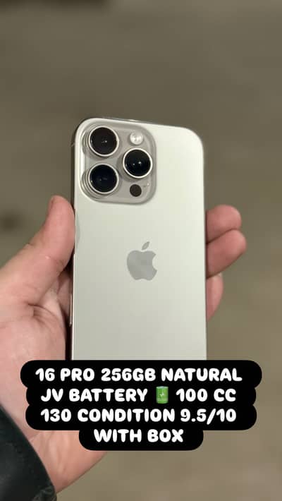iPhone 16 pro 256GB JV