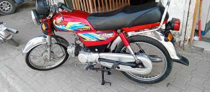 Honda 70 Model 2021 Open vocher