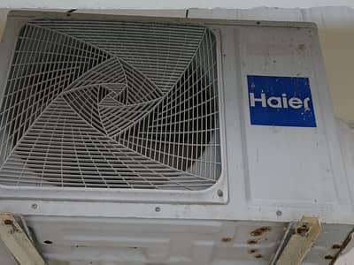 Haier invertor ac 1.5 ton is in working condition