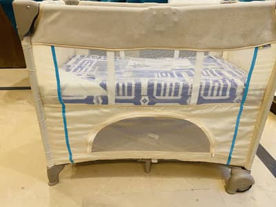 Baby foldable COT with customized Mattress