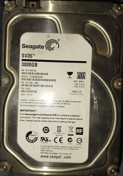 3TB Hard Drive