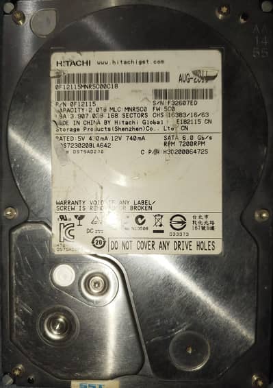 2TB Hard Drive