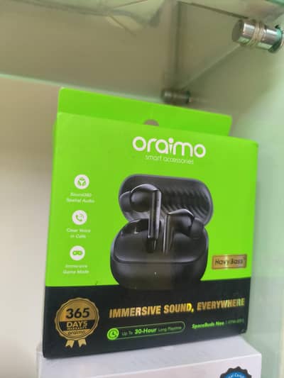 Oraimo Earbuds best for listening music and Gaming