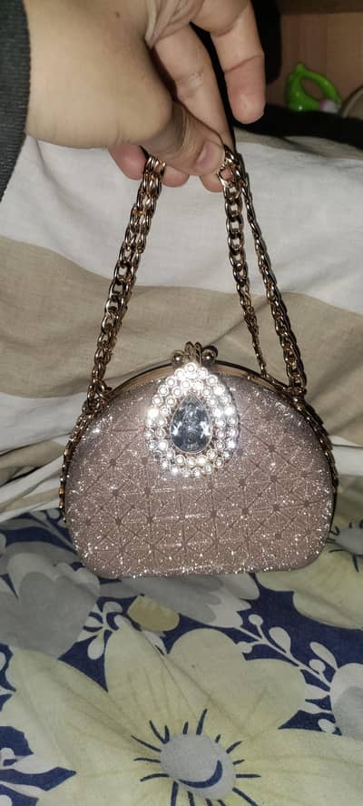 beautiful bridal clutch available for sale