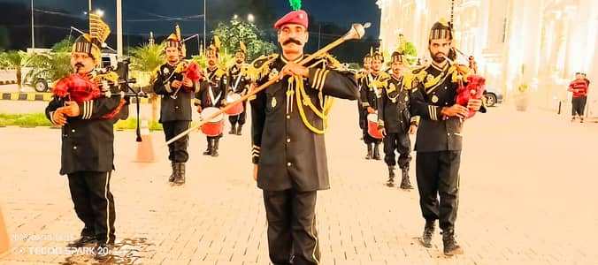 Band baja/Fauji band/Fauji Pipe Band/Event/Weddings/Qawali Night