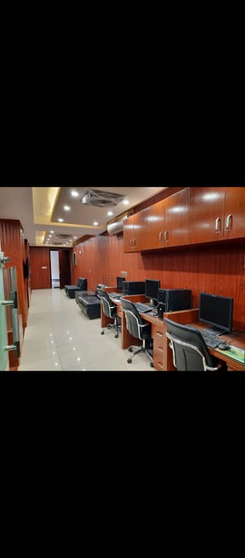 Furnished Office Available On Rent At Main Bahadurabad