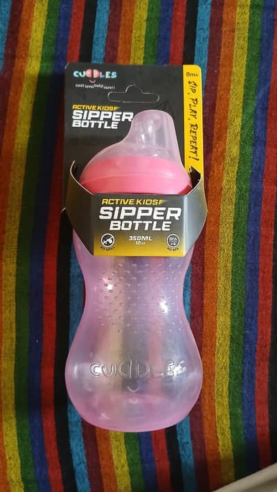 Bachaa Party Cuddles Active Kids Sipper Bottle 350ml