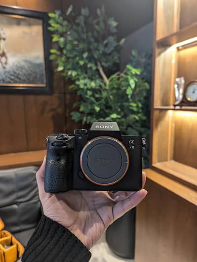 Sony a7iii with 50mm with box and accessories