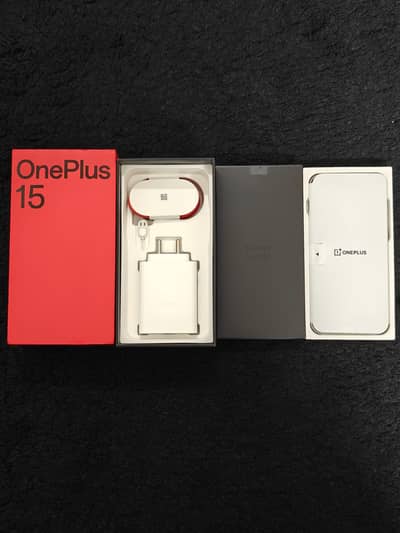 Oneplus 15 Black 16/512 Brand New Indian Variant