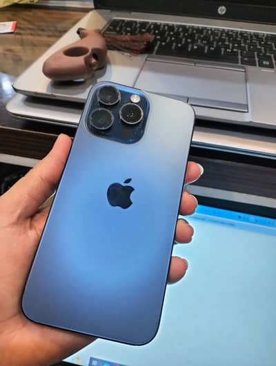 iPhone 15 Pro Max 256GB Blue Titanium Official PTA Approved