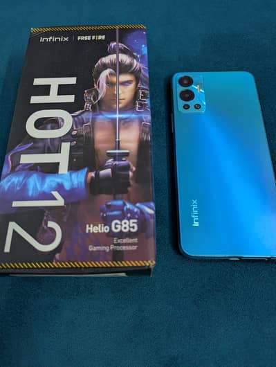 Infinix Hot 12 ( 6/128gb) With Box And charger