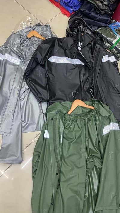 imported Rain suit nd rain cott available