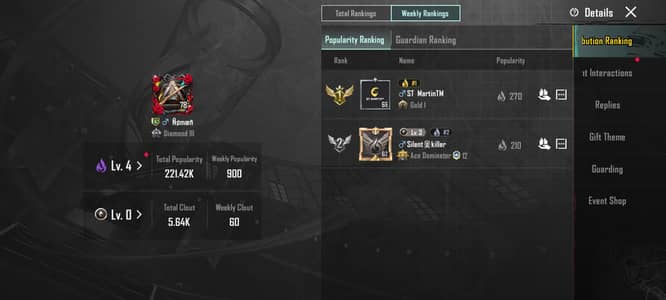 Selling Pubg Account Level 78 M416 Glacier Max, Akm/ump Glacier basic