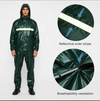 imported rain suit