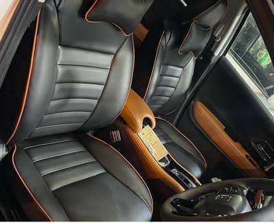 Artificial Leather Seat Covers - Cultus Bolan Raize Yaris City Mira