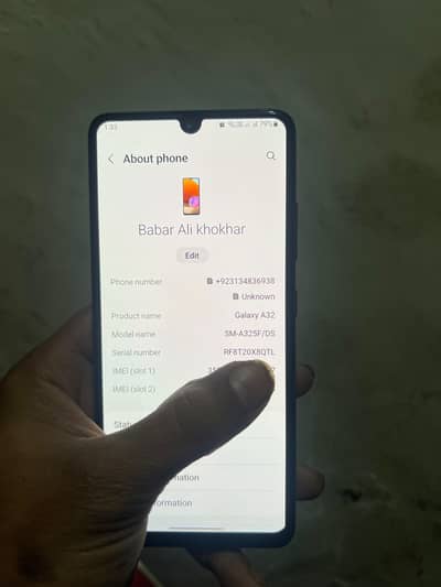 samsung a32 with box