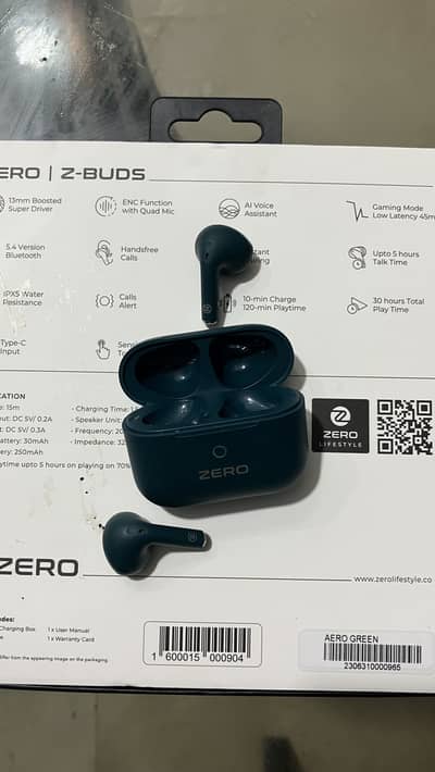 Zero earbuds new other accessories
