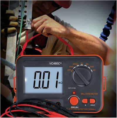 VC480C+ Digital Milli Ohm Meter In Pakistan