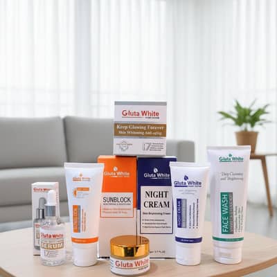 Gluta White 5 Piece Skin Care