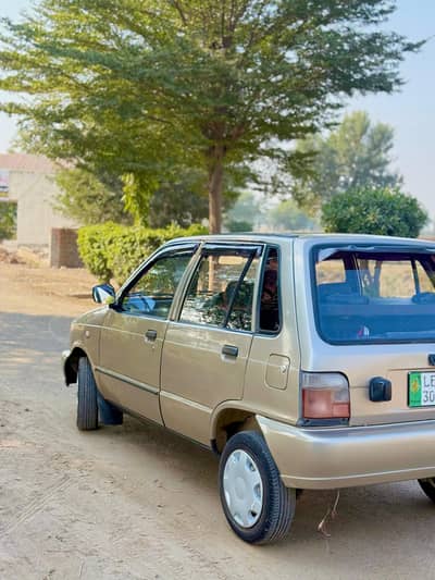 Mehran 2016 Model Golden Color