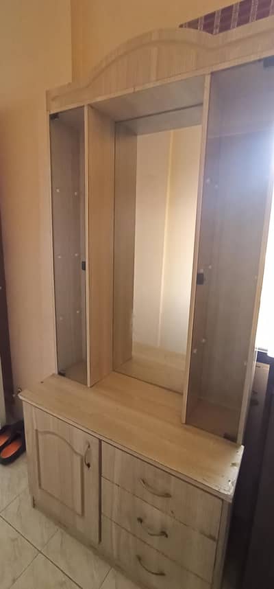 Wooden Dressing Table (For Sale) Price: Rs. 3,500/=