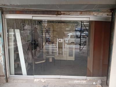 Aluminium Mirror Separation With Gate handle lock