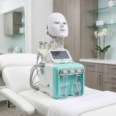 Professional Hydrafacial / Aqua Facial Machine with LED Mask
