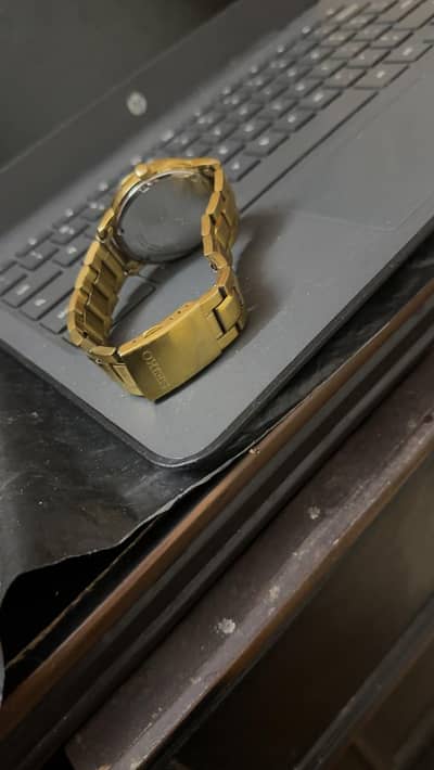 Seiko Quartz Gold Watch – Original – Battery Required