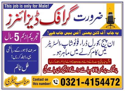 Need Offset Graphic Designer