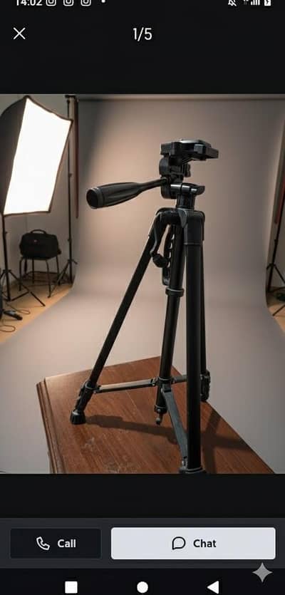 Icon Professional Black Tripod – Best for Video & Photo Shooting