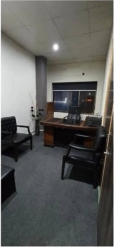 Fully Furnished Area 450 Square Feet Brand New Corporation Office Available For Rent In Main Boulevard Road Gulberg 3 Lahore