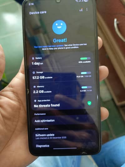 samsung a05 6+128 GB