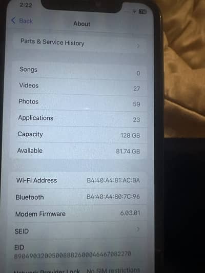 iPhone 11 128gb fu