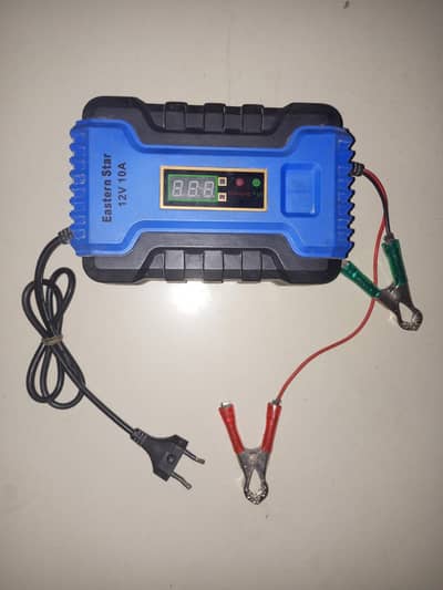 12V 10A battery charger used like a new only 2 months used