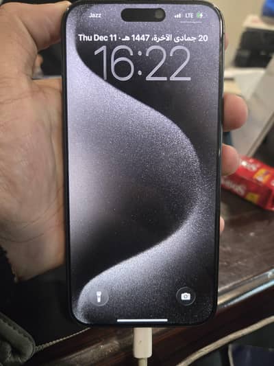 iphone 15pro max black physical +esim