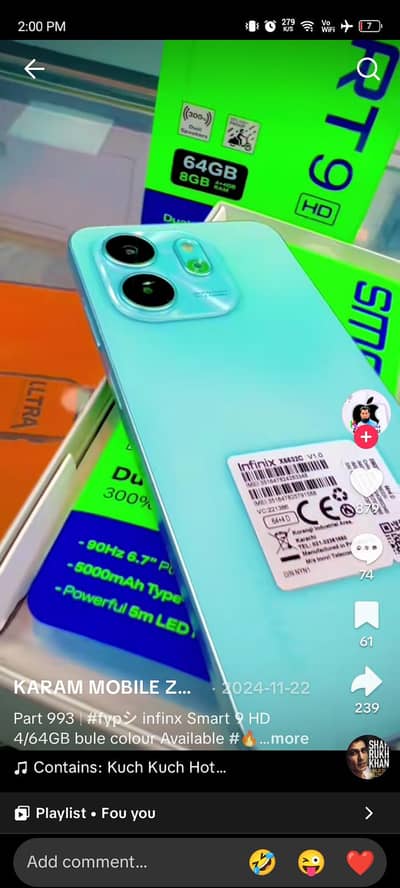 INFINIX SMART 9HD 8/64 Approved by PTA