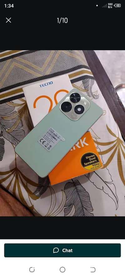 Tecno spark 20c . . . . new condition