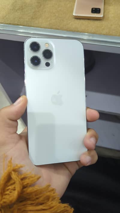 iPhone 12promax condition 0/0 128gb water pak all okay